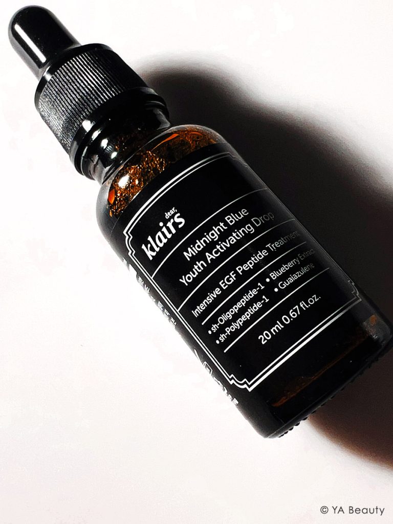 Kbeauty brand Dear Klairs's Midnight Blue Youth Activating Drop Serum